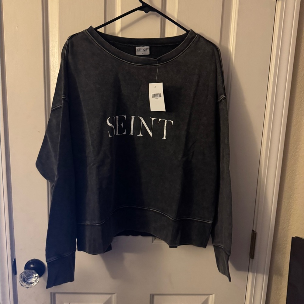 SEINT Black Women's Sweatshirt